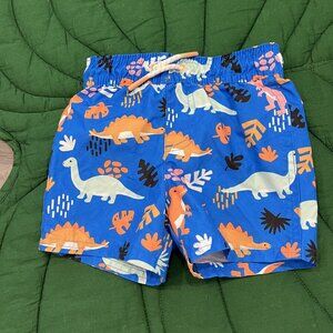 Cat & Jack 18M Dinosaur Swim Trunks